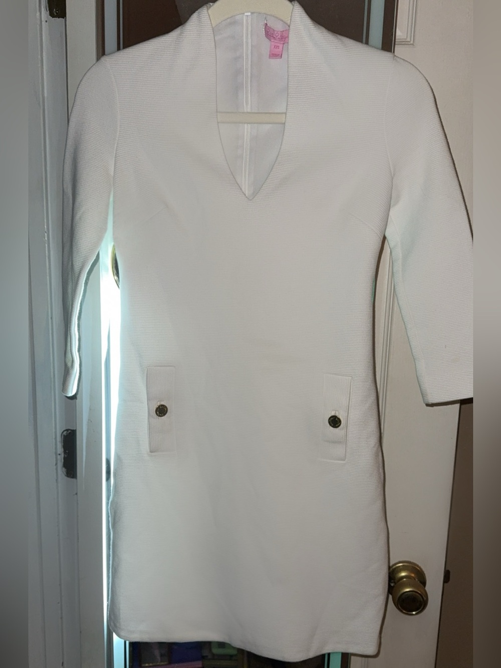 Lilly Pulitzer white shift dress